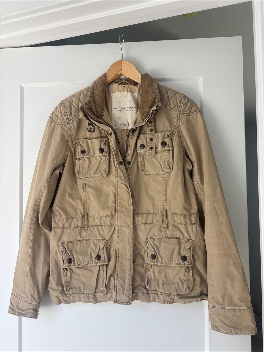 Denim & Supply Ralph Lauren Khaki Military Utility Jacket